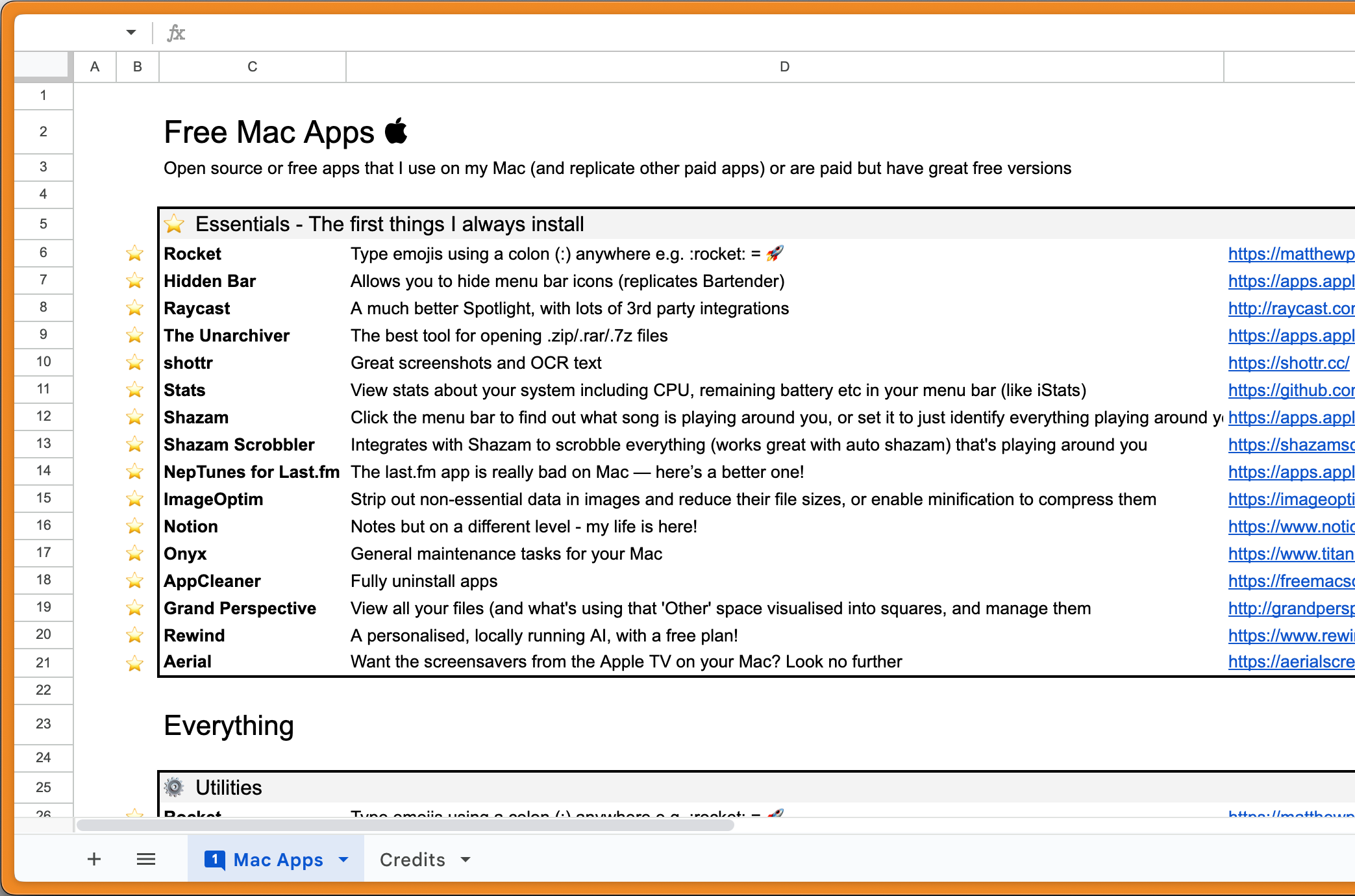 Mac Apps